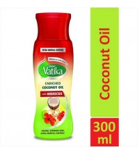 Dabur Vatika Enriched Coconut Oil with Hibiscus Made in India 300ml